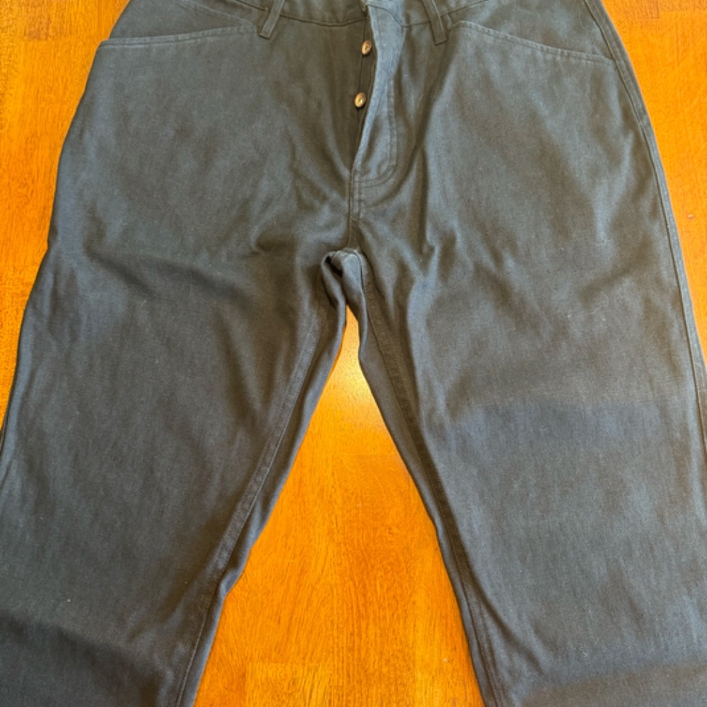 NWOT Taylor Stitch Black Boss Duck Pants